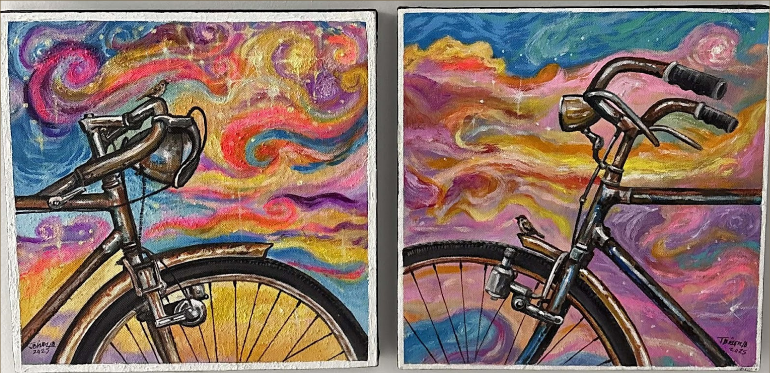 "Cycling Through Dreams 1 and 2"